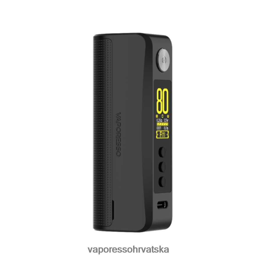 Vaporesso Vape Review | tamno crna 60JN0J228 Vaporesso GEN 80-ih mod